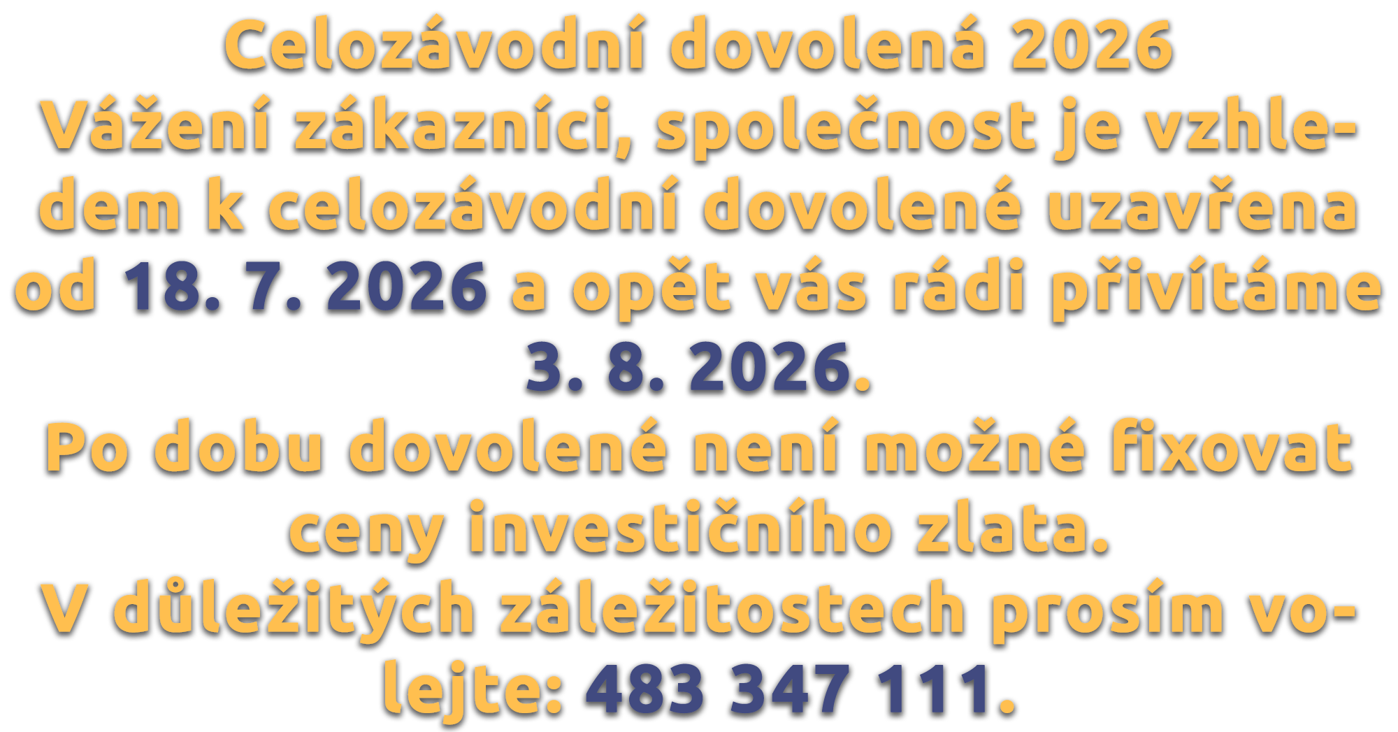 celoz�vodn� dovolen� 2026